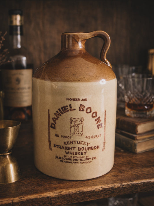 Vintage Daniel Boone Bourbon Jug