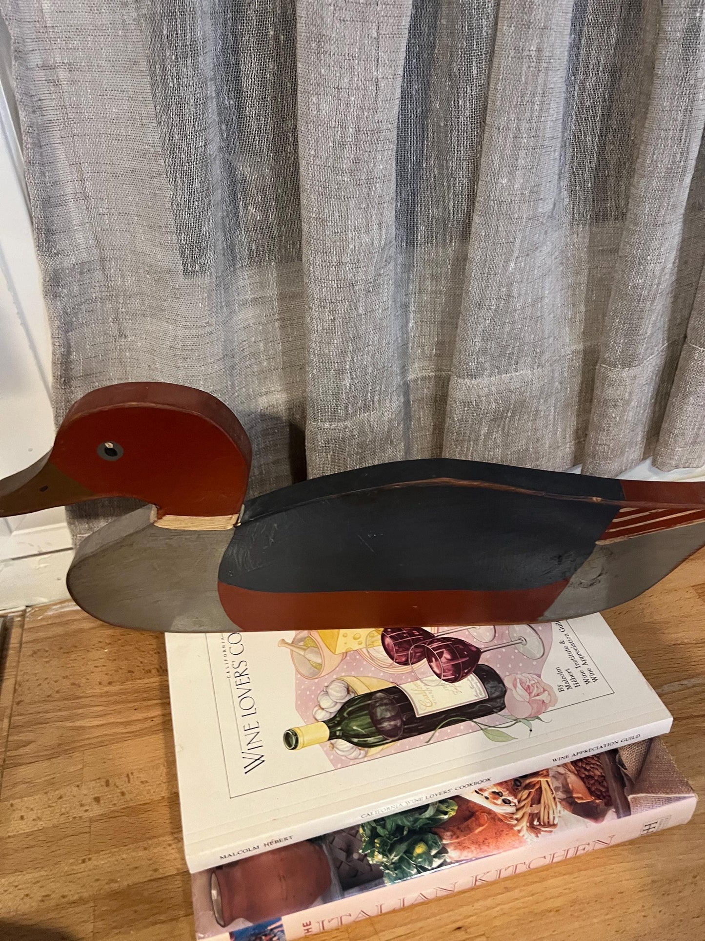 Wooden Mallard Duck Décor