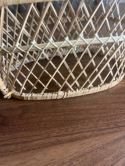 Vintage Rattan Loveseat