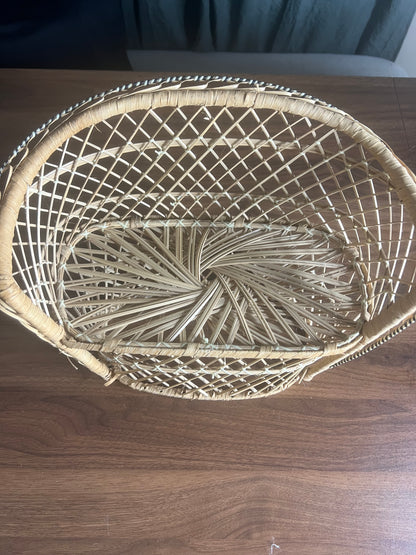 Vintage Rattan Loveseat