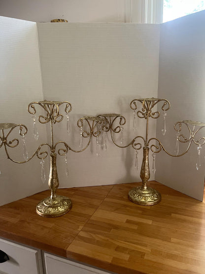 Candelabras – 3 Arm candle holder