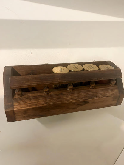 Vintage spice rack