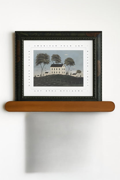 Warren Kimble “American Folk Art” Framed Print – Vintage Country House Wall Art
