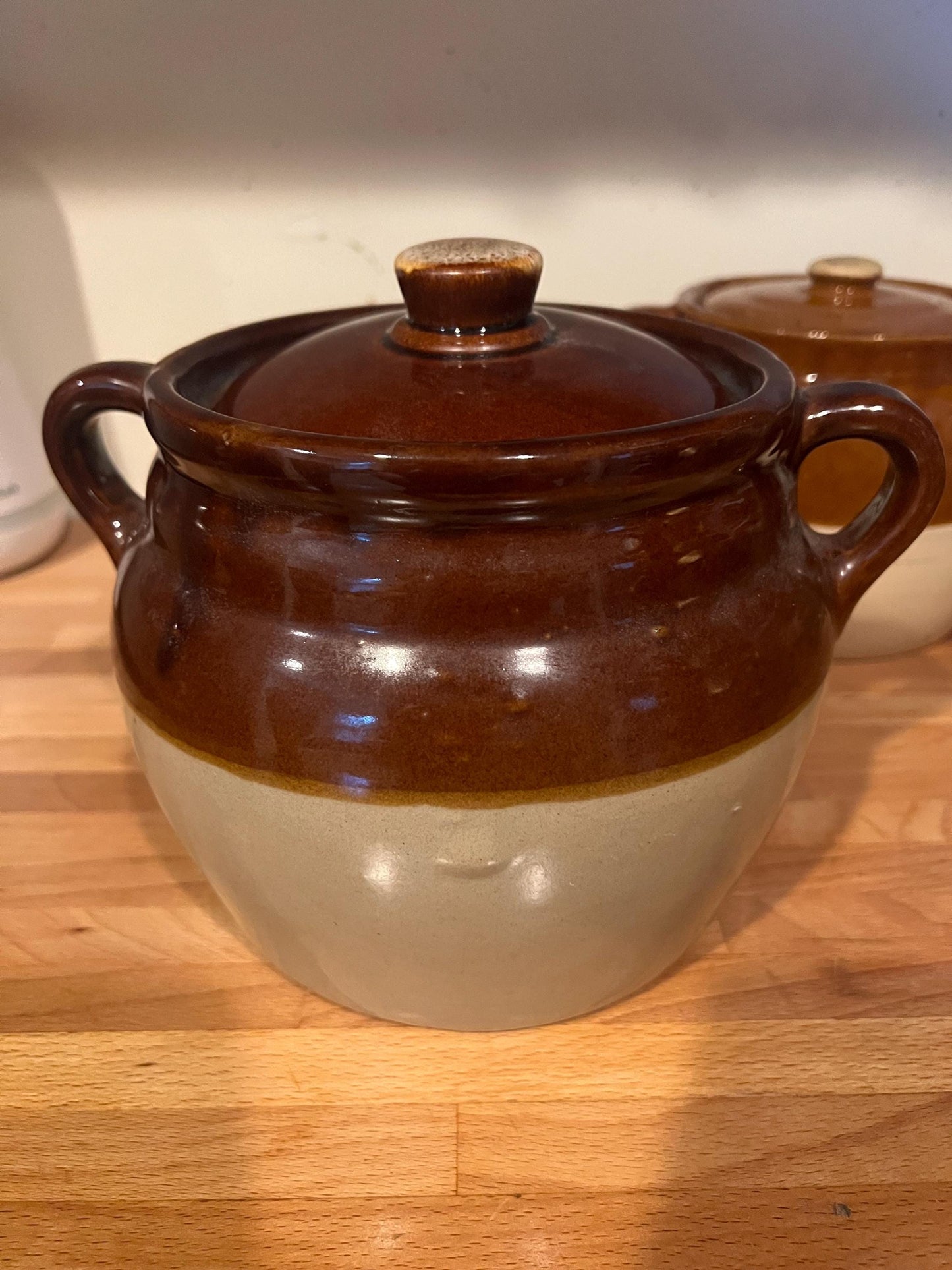 Vintage Pots with Lid