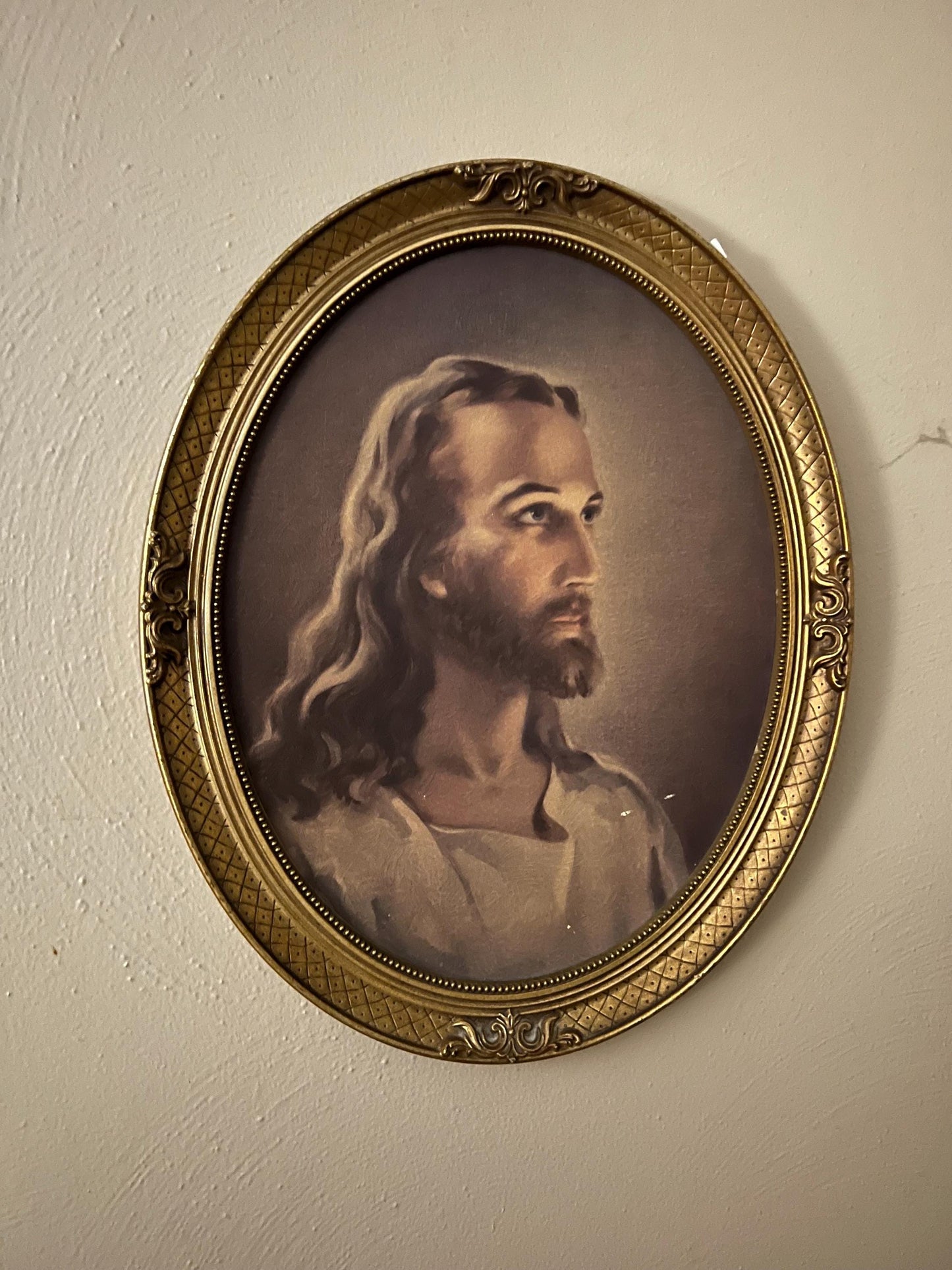 Vintage Turner Wall Accessory Jesus Portrait