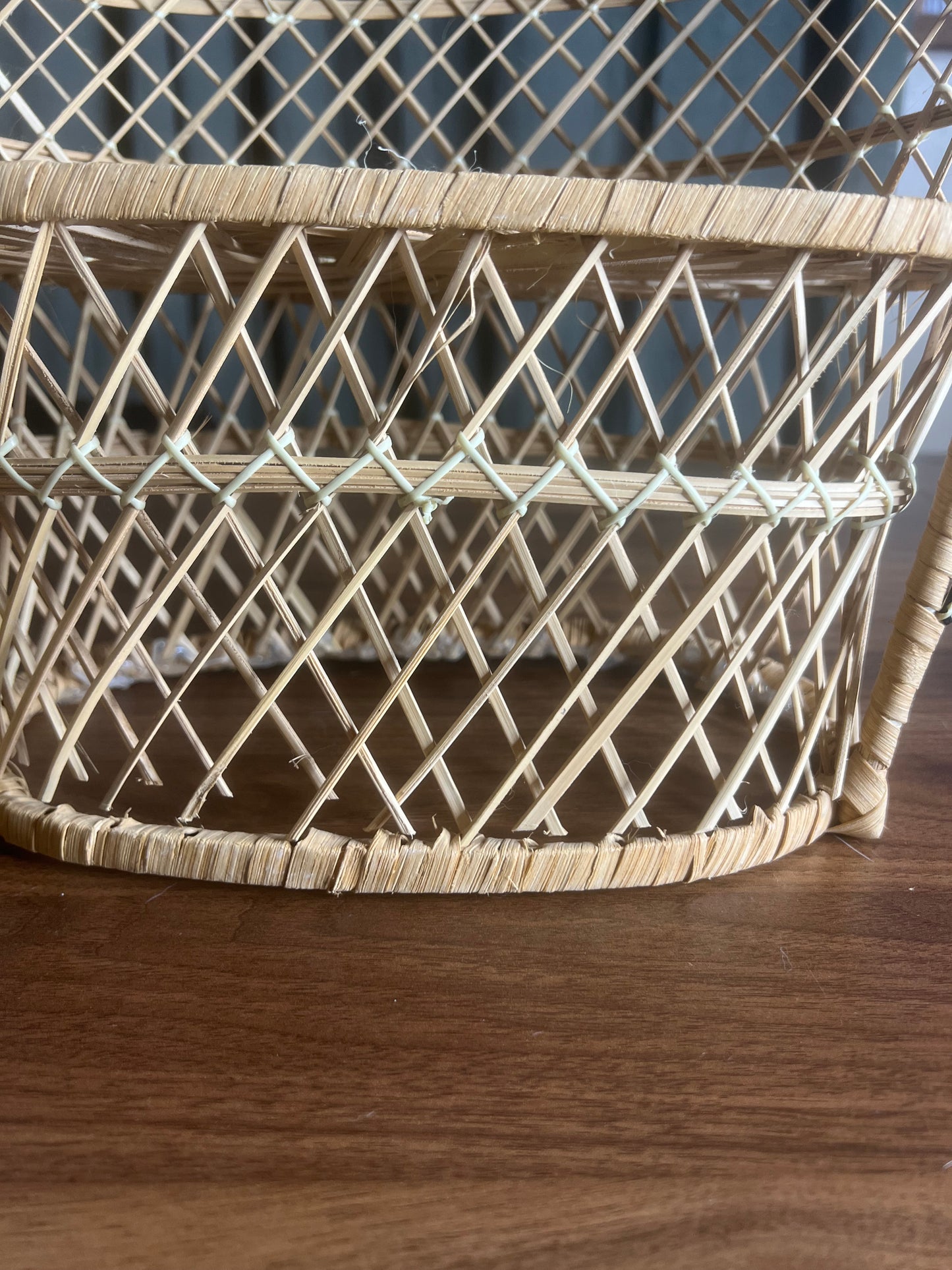 Vintage Rattan Loveseat