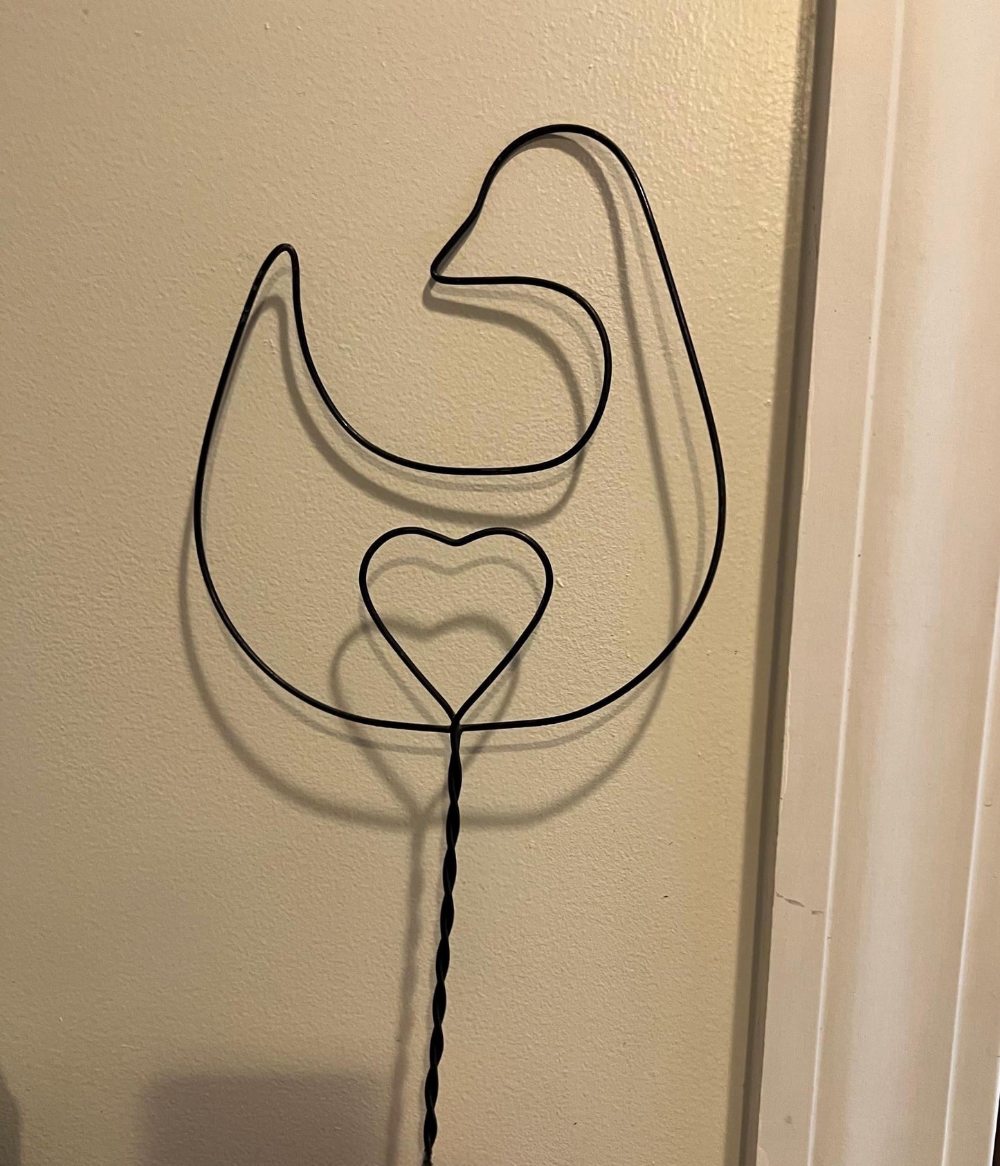 Antique Wire Rug Beater | Dove & Heart