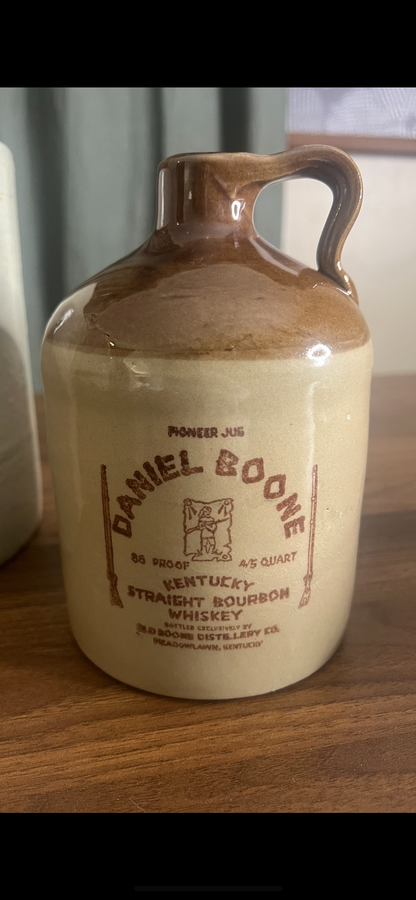Vintage Daniel Boone Bourbon Jug