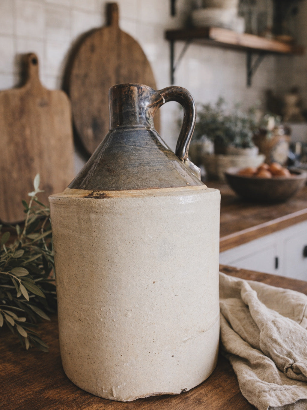 Antique Stoneware Jug