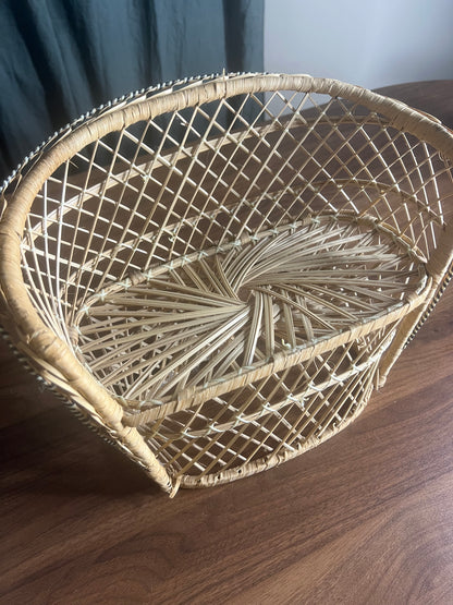 Vintage Rattan Loveseat