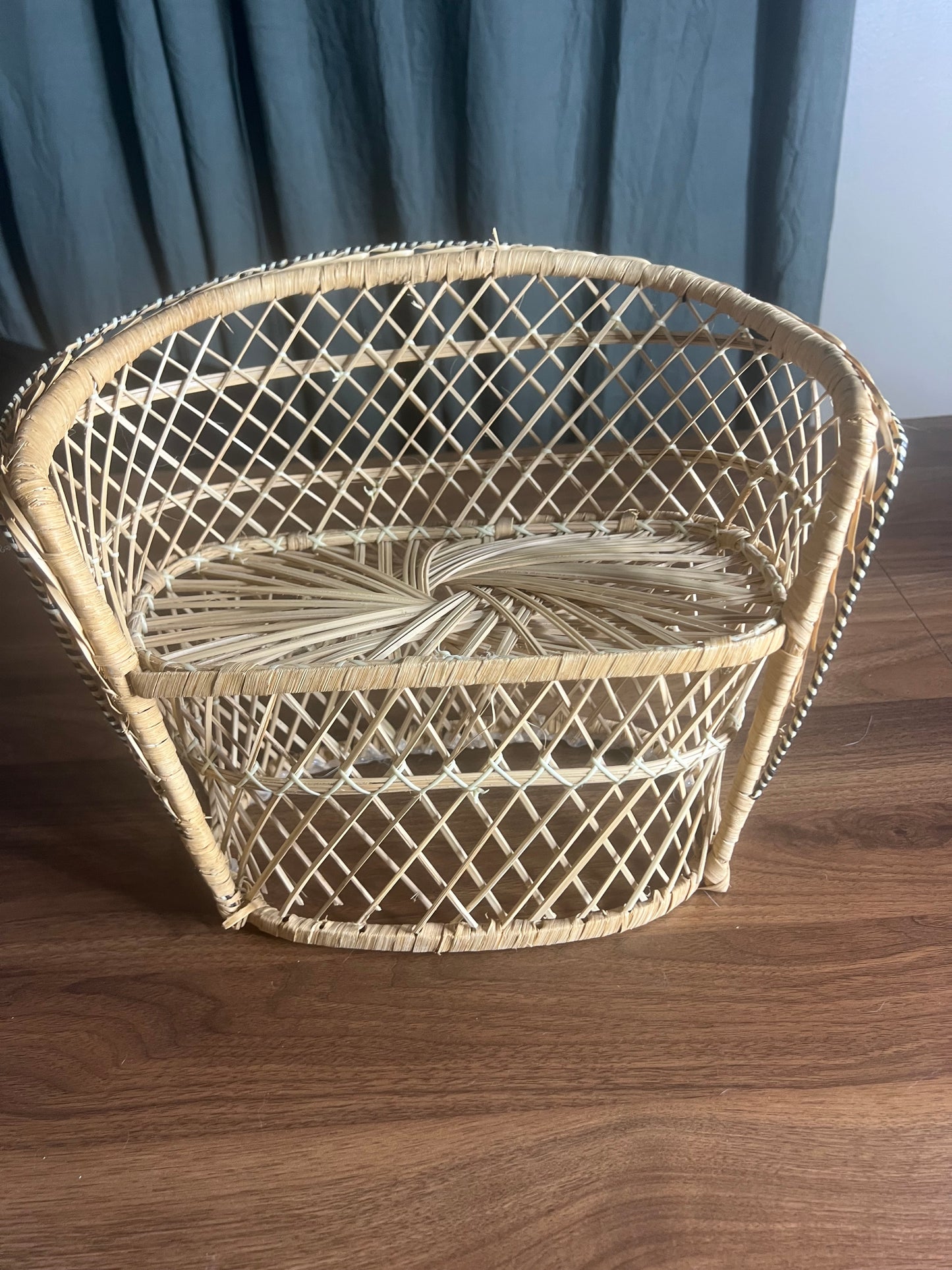 Vintage Rattan Loveseat