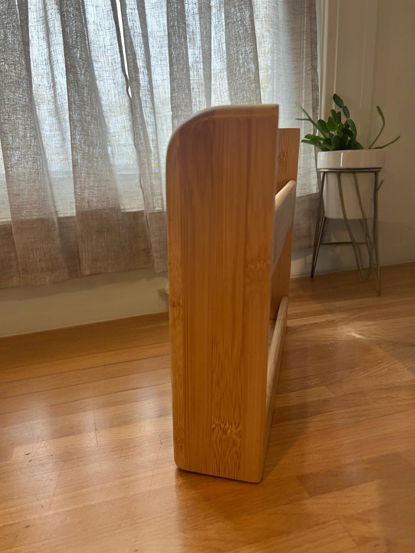 Bamboo Two-Tier Countertop Organizer