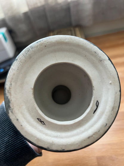 Hand-Painted Middle Eastern Ceramic Candle Holder