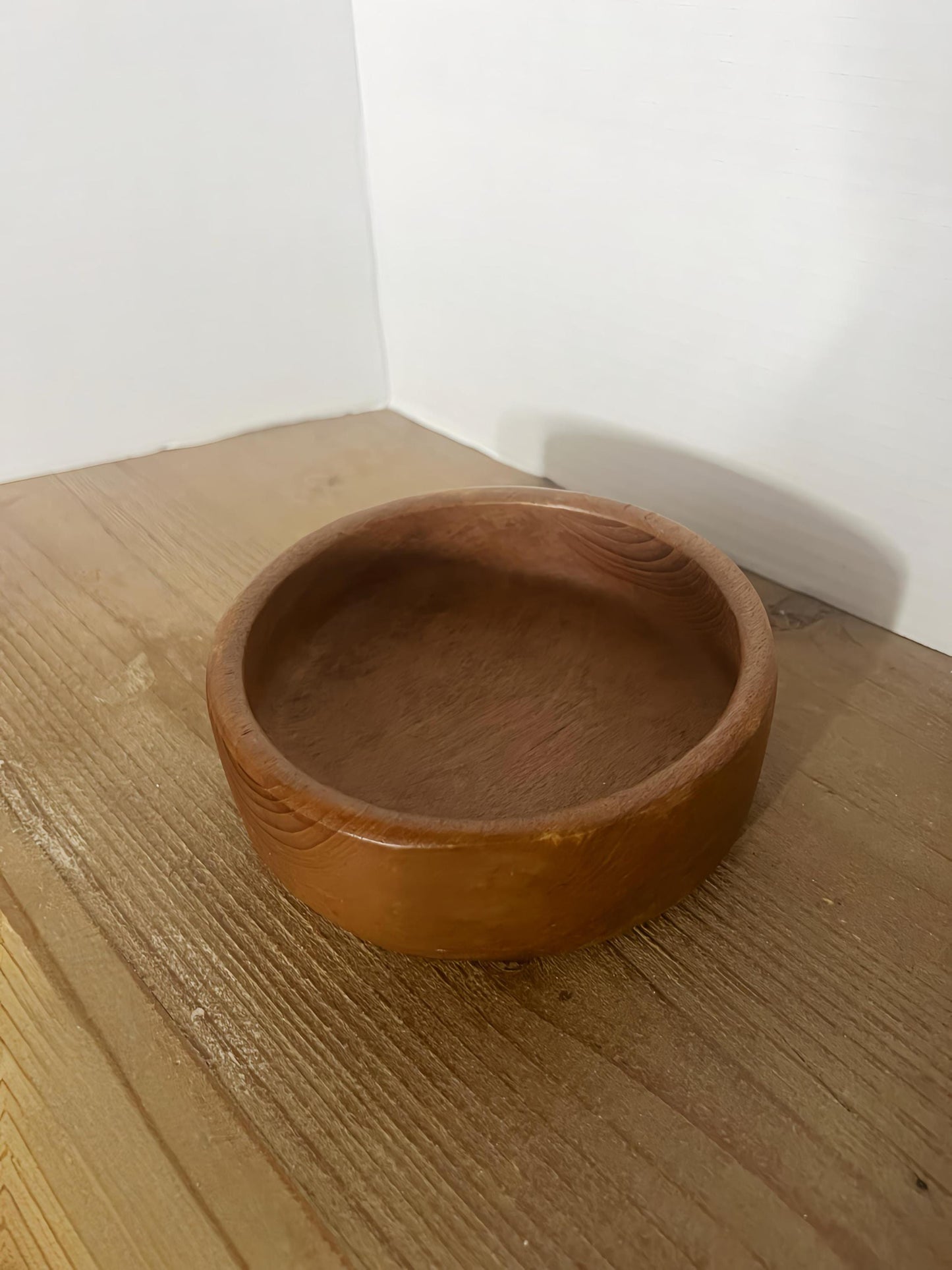 Vintage Teak Wood Salad Bowl Set with Servers – Mid Century Modern Wooden Serving Set