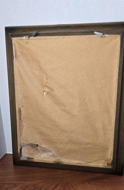 Vintage Warner Sallman “Head of Christ” Framed Print