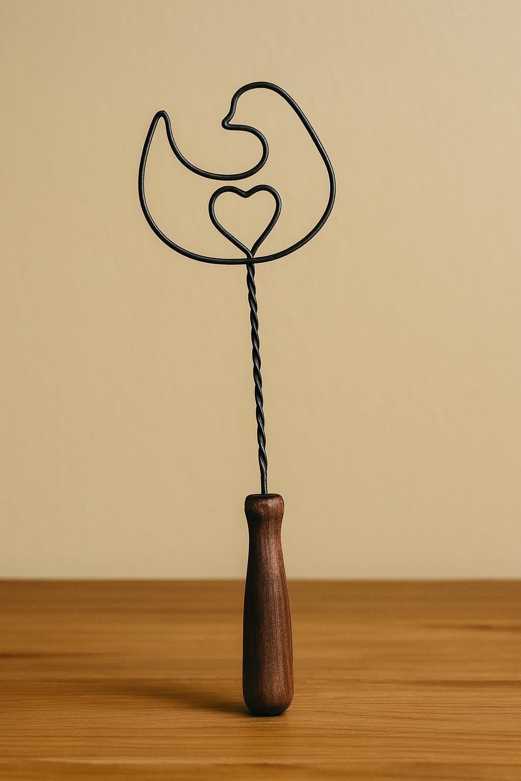 Antique Wire Rug Beater | Dove & Heart