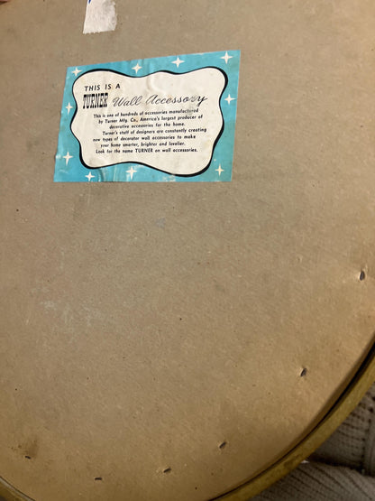 Vintage Turner Wall Accessory Jesus Portrait