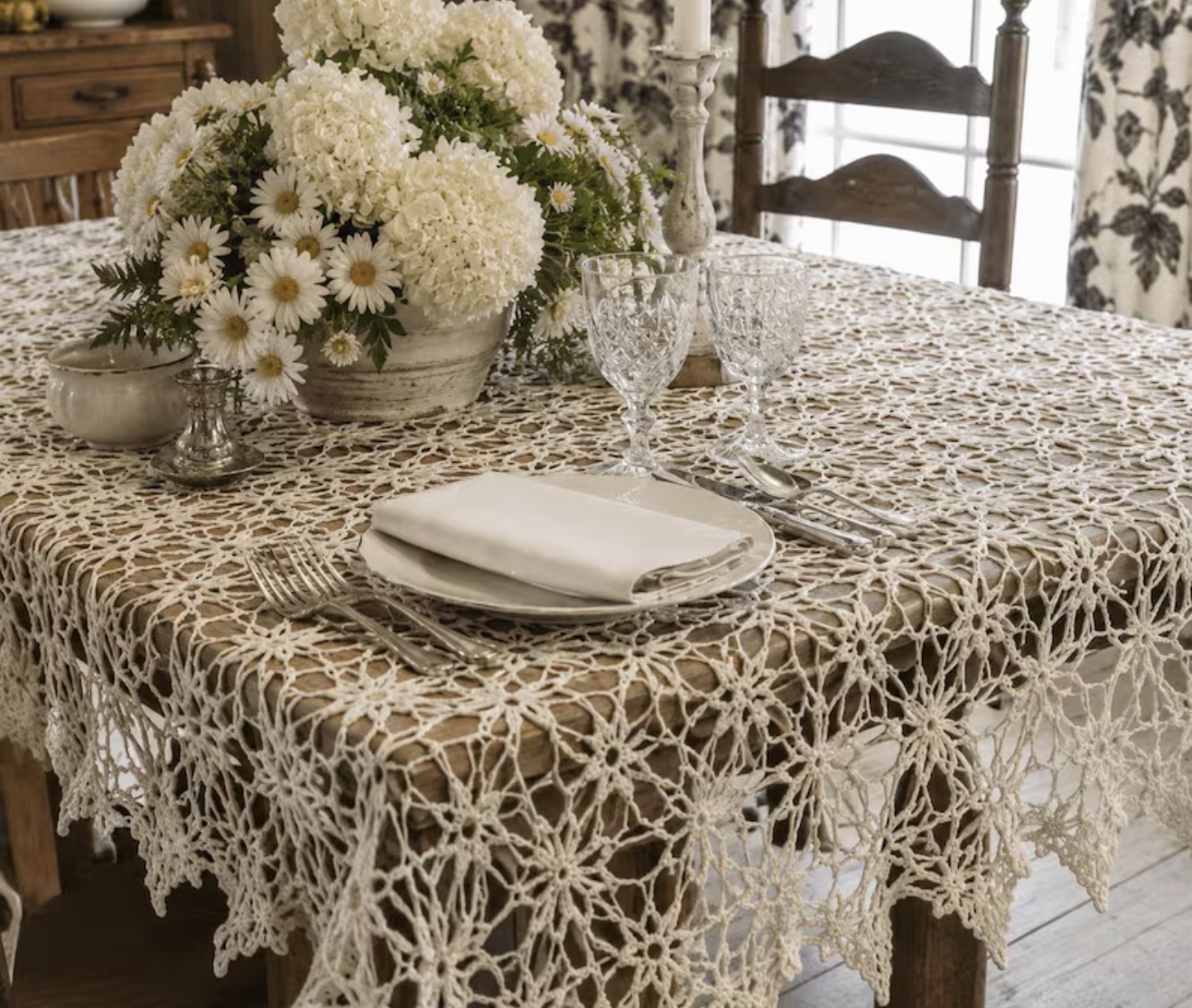 Vintage crochet pattern archive image one from Home by Pari