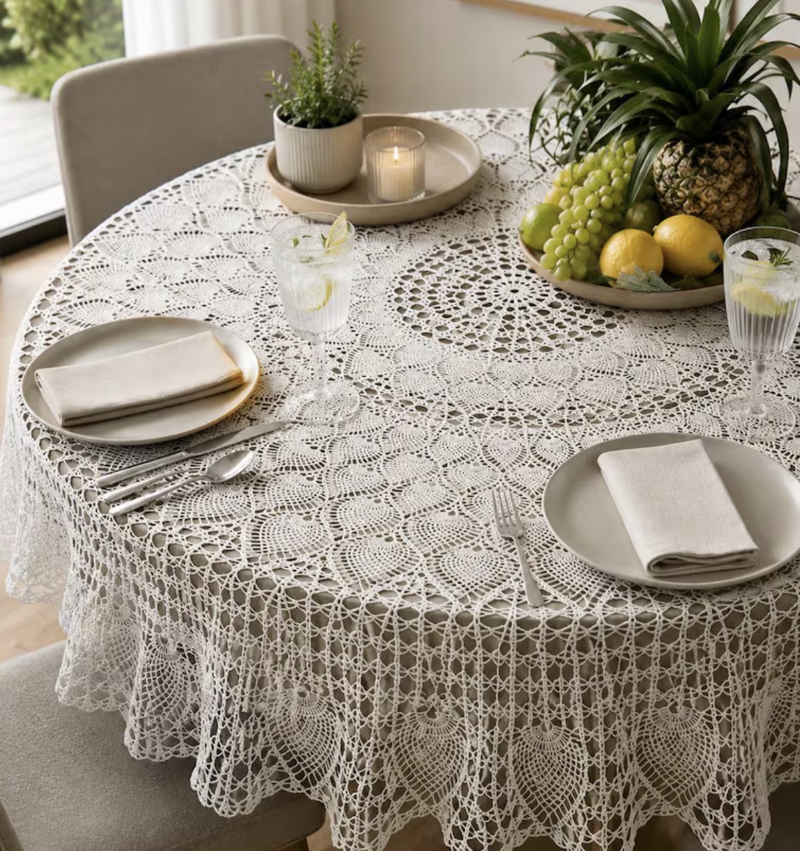 Vintage crochet pattern archive image two from Home by Pari