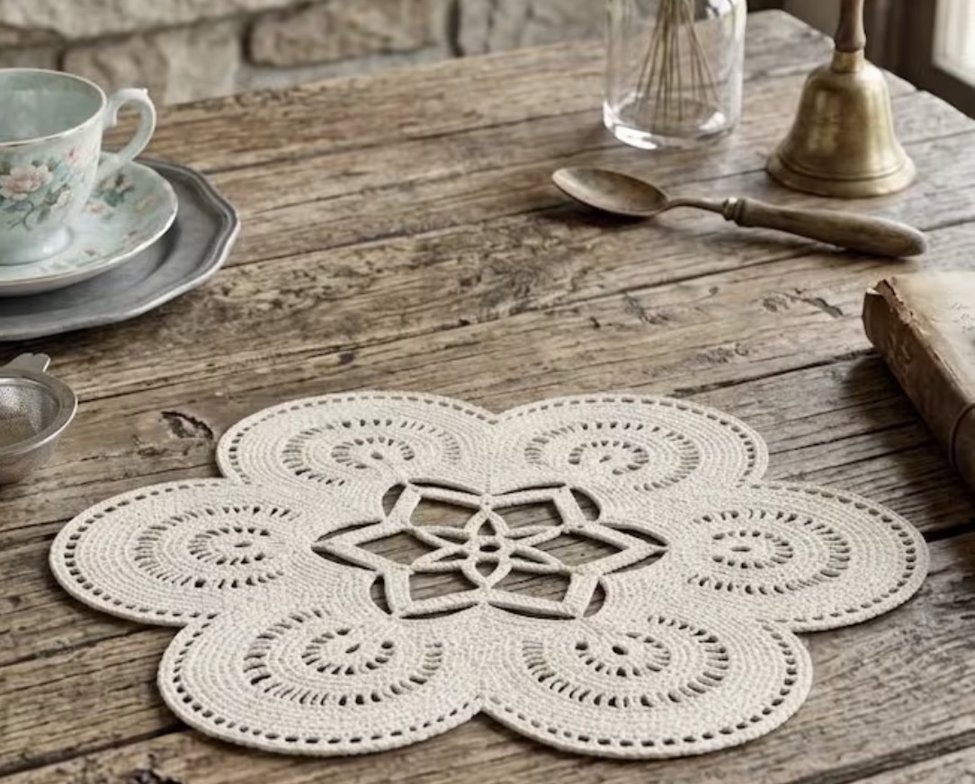 Vintage crochet pattern archive image four from Home by Pari